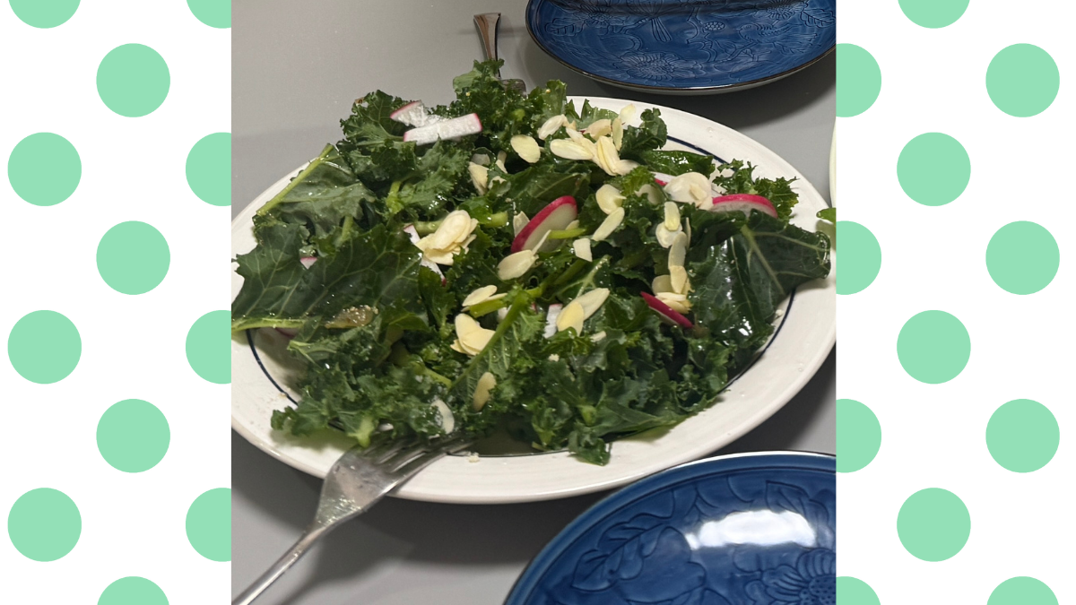 オイシックスの野菜で作ったサラダ